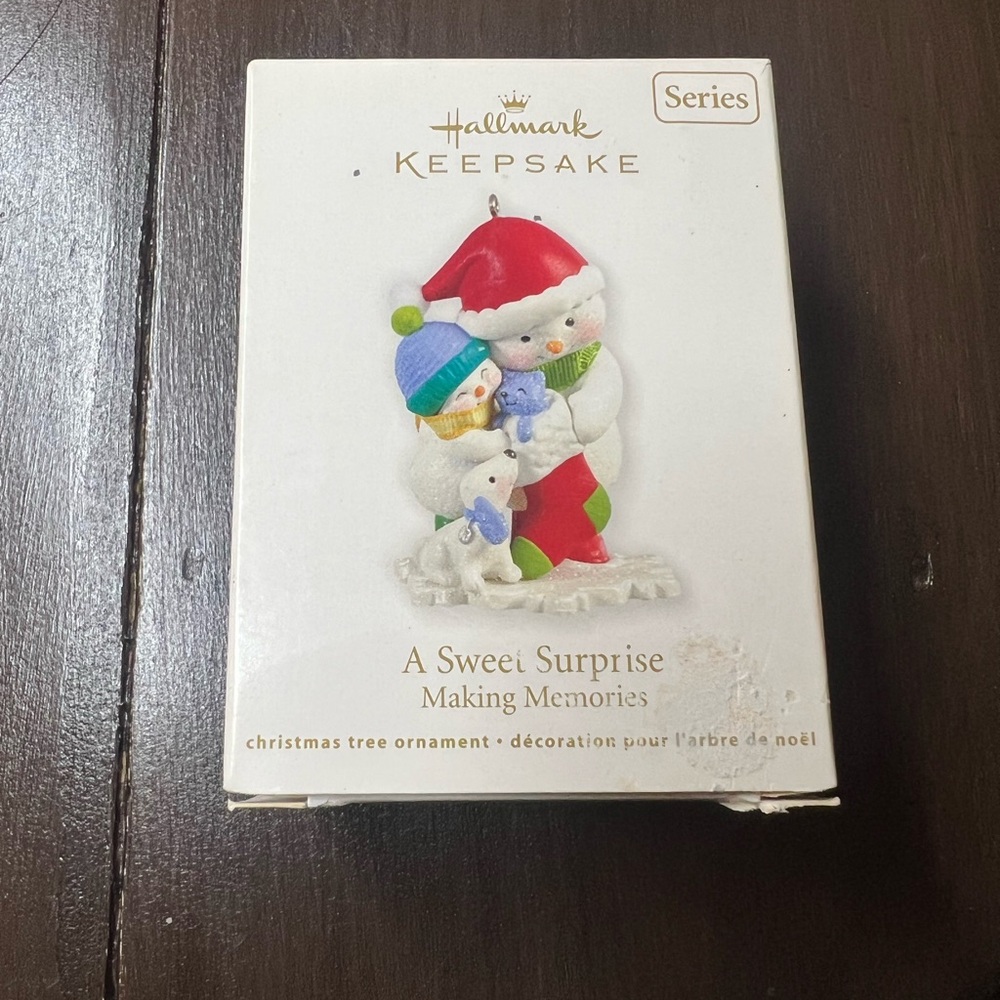 Hallmark Keepsake Christmas Ornament “A sweet surprise”